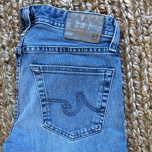 AG Jeans Light Wash Back Pocket Denim